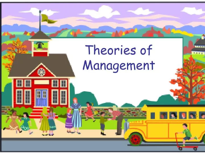theories of management
