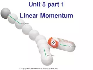 Unit 5 part 1 Linear Momentum