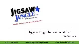 Jigsaw Jungle International Inc. – An Overview