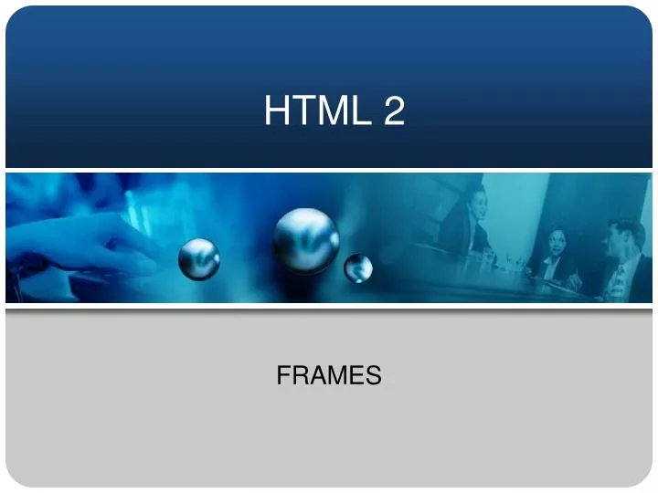 html 2