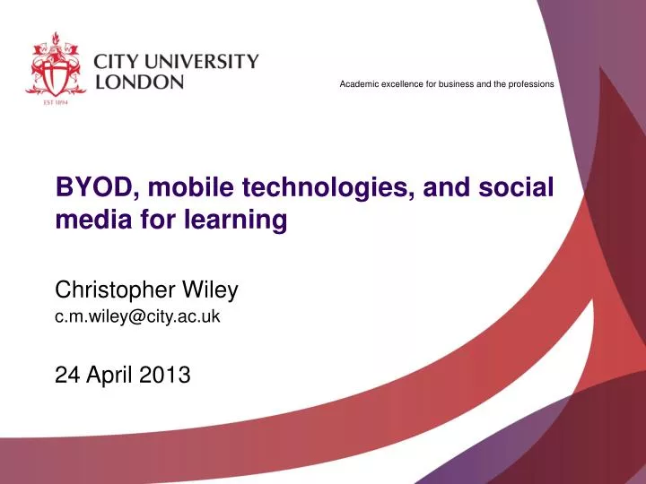 byod mobile technologies and social media for learning