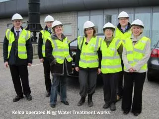 Kelda operated Nigg Water Treatment works