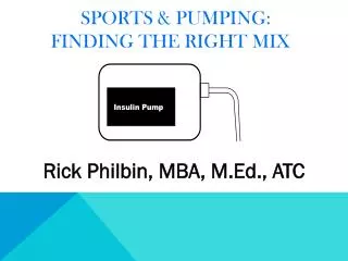 Sports &amp; Pumping: Finding the Right Mix