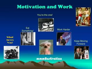 Motivation and Work