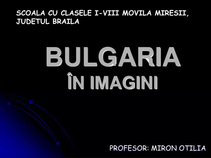 bulgaria n imagini