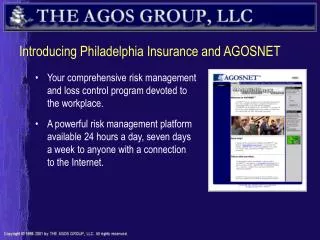 Introducing Philadelphia Insurance and AGOSNET