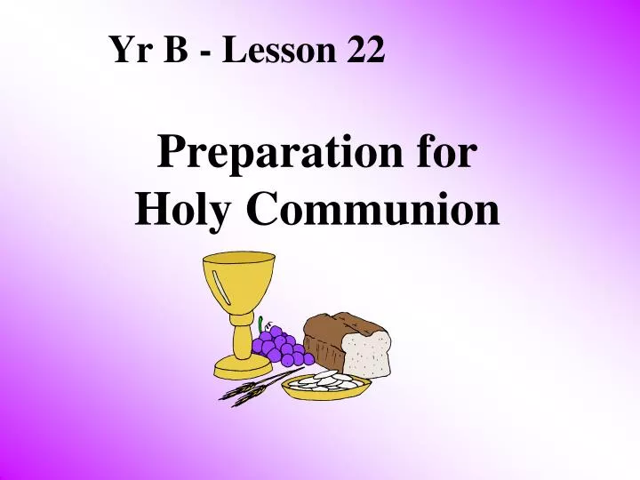 yr b lesson 22