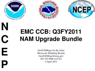 EMC CCB: Q3FY2011 NAM Upgrade Bundle