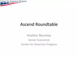 Ascend Roundtable