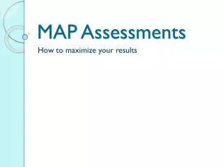 MAP Assessments