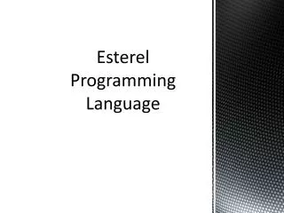 Esterel Programming Language