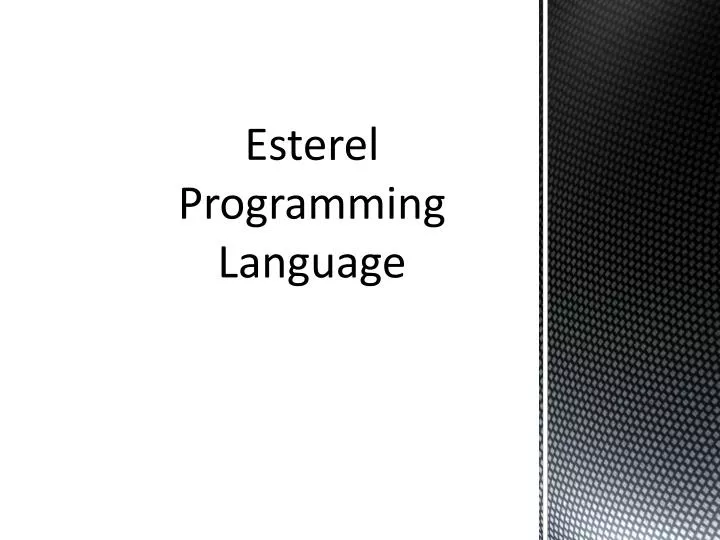 esterel programming language