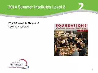 2014 Summer Institutes Level 2