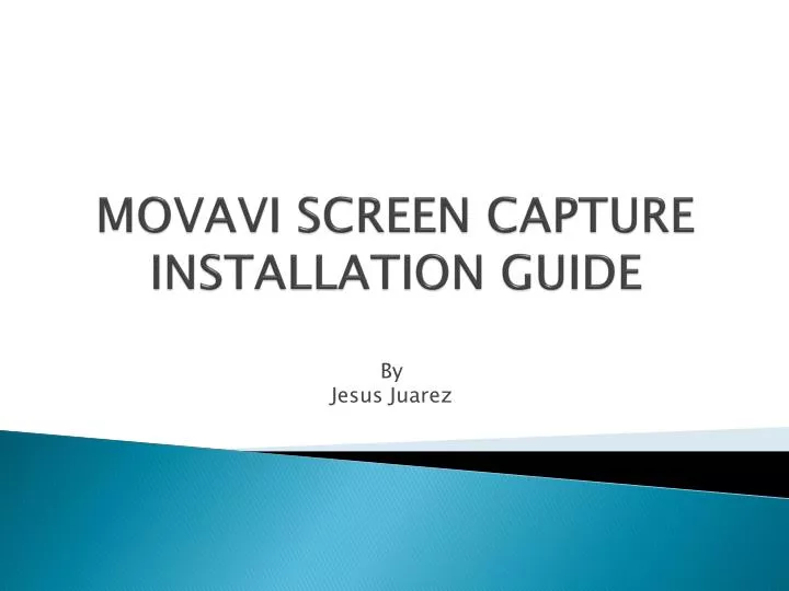 movavi screen capture installation guide