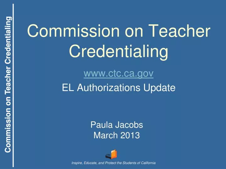 commission on teacher credentialing