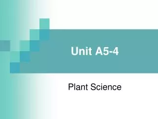 Unit A5-4