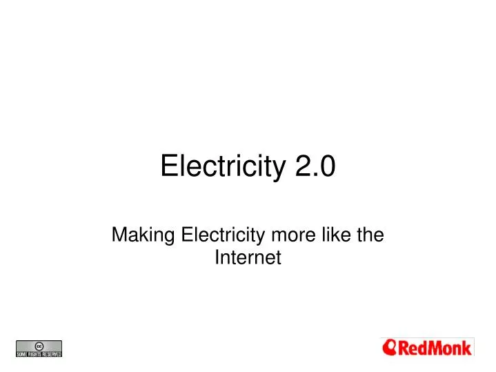electricity 2 0