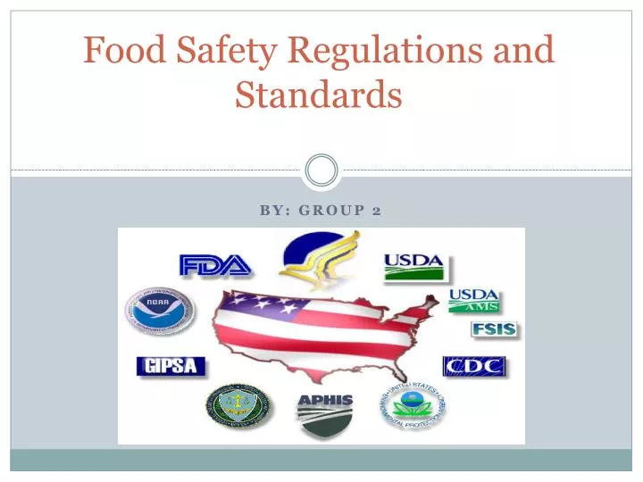 food safety regulations and standards