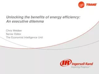 Unlocking the benefits of energy efficiency: An executive dilemma