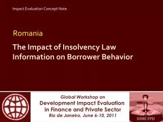 The Impact of Insolvency Law Information on Borrower Behavior
