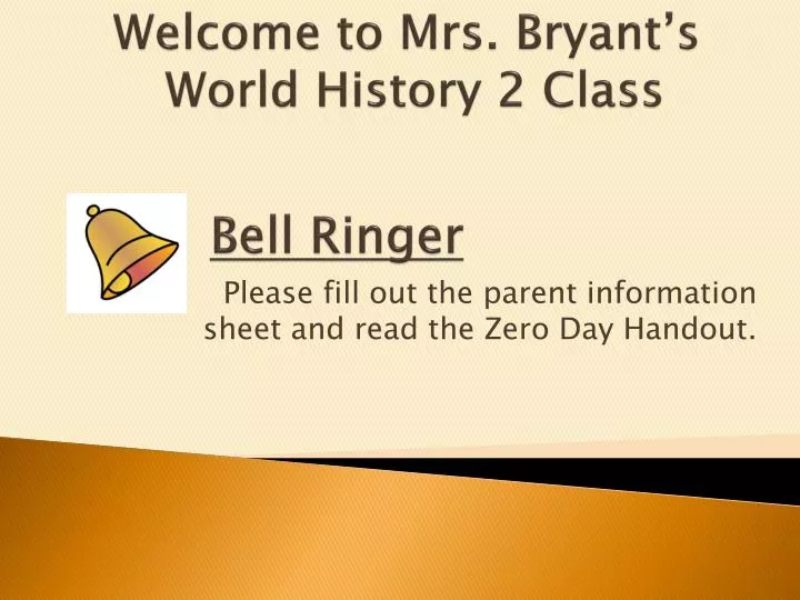 welcome to mrs bryant s world history 2 class