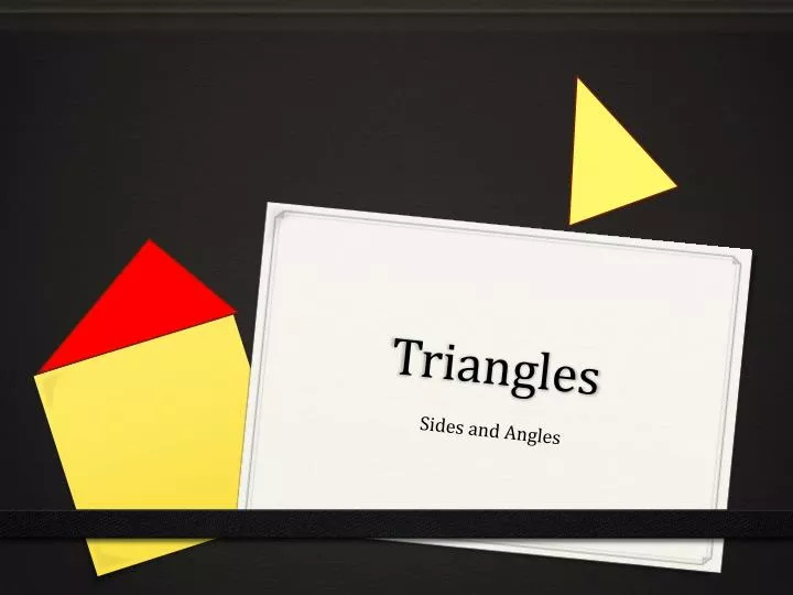 triangles