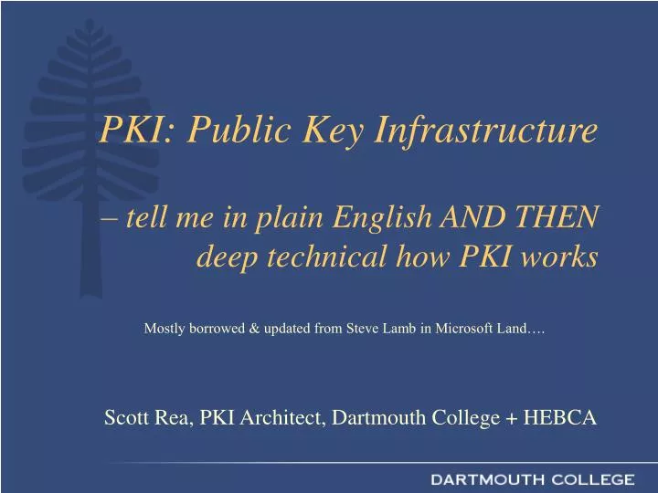 pki public key infrastructure tell me in plain english and then deep technical how pki works