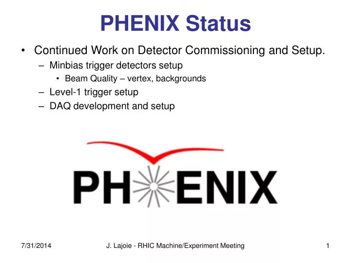 phenix status