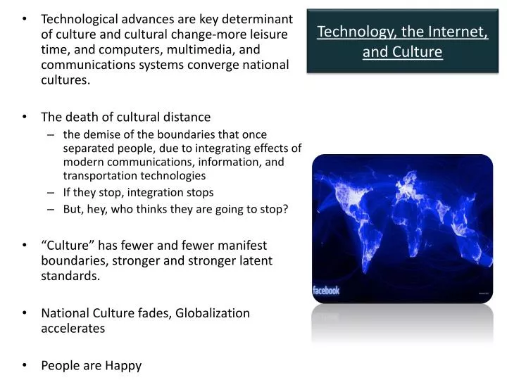 technology the internet and culture
