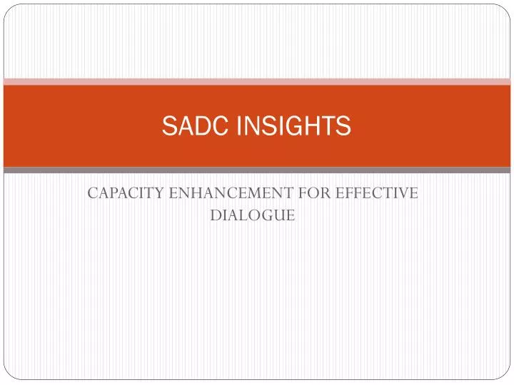 sadc insights