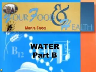 WATER Part B