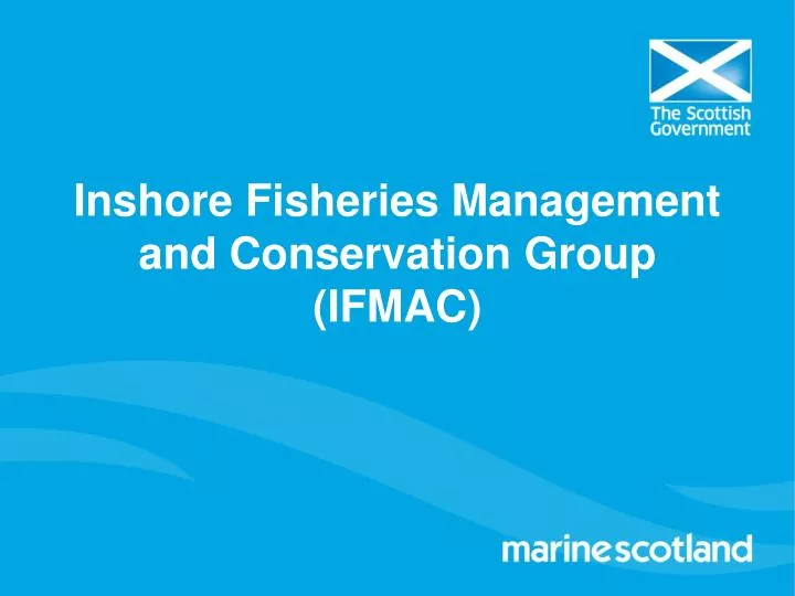 inshore fisheries management and conservation group ifmac