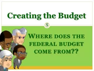 Creating the Budget