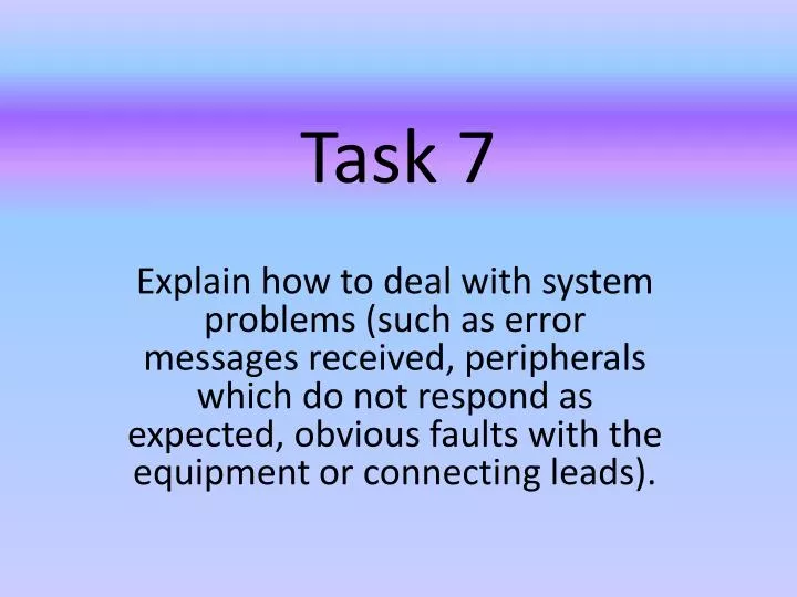 task 7