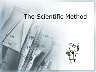 the scientific method