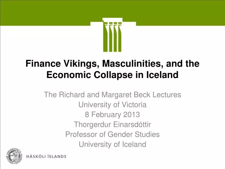 finance vikings masculinities and the economic collapse in iceland