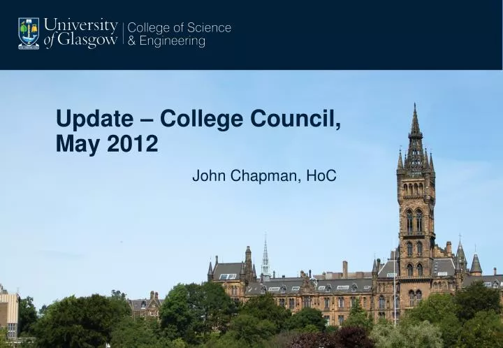 update college council may 2012
