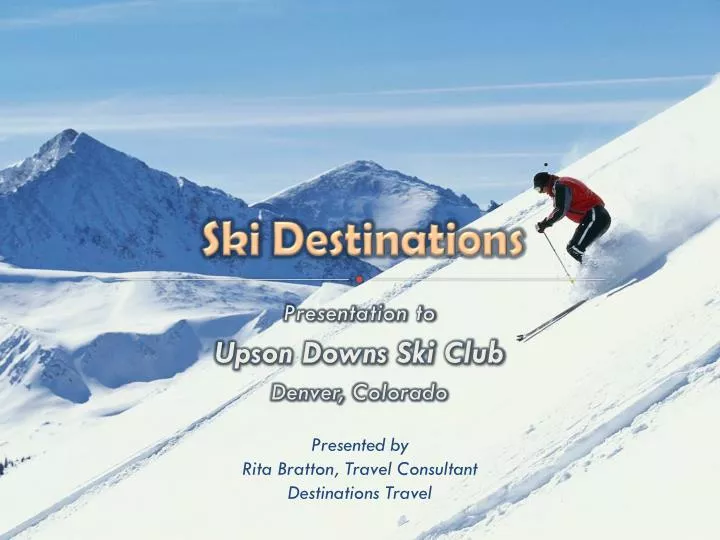 ski destinations