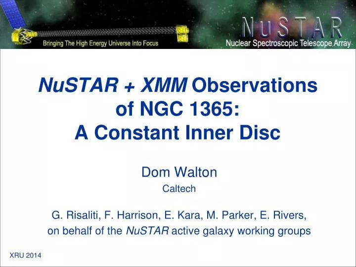 nustar xmm observations of ngc 1365 a constant inner disc