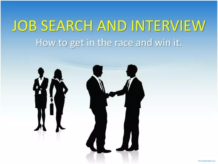job search and interview