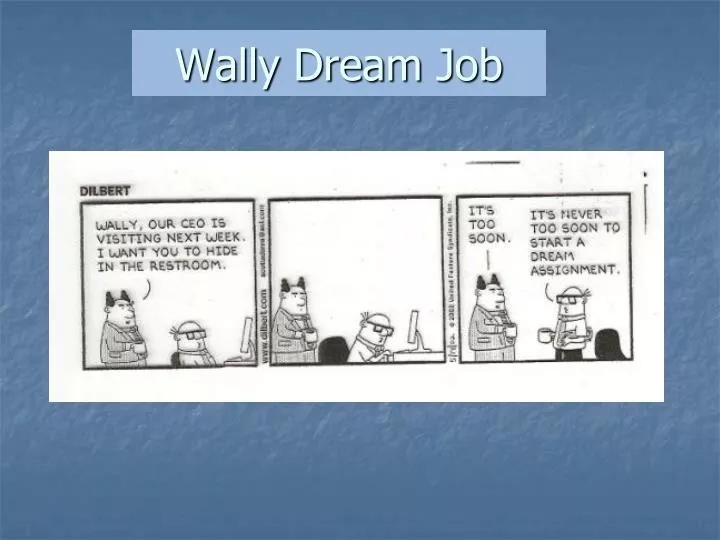 wally dream job