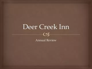 Deer Creek Inn