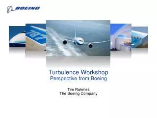 Tim Rahmes The Boeing Company