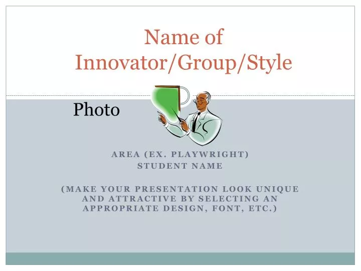 name of innovator group style