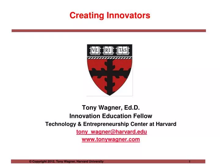 creating innovators