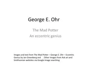 George E. Ohr
