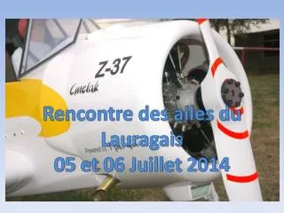 Rencontre des ailes du Lauragais 0 5 et 06 Juillet 2014