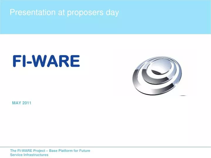 fi ware may 2011