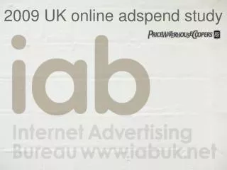 2009 UK online adspend study