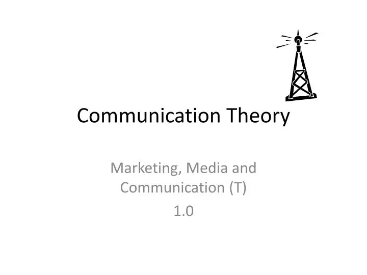 communication theory
